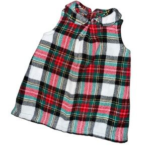☀️6/$20☀️ Carter's Festive Plaid Christmas Dress